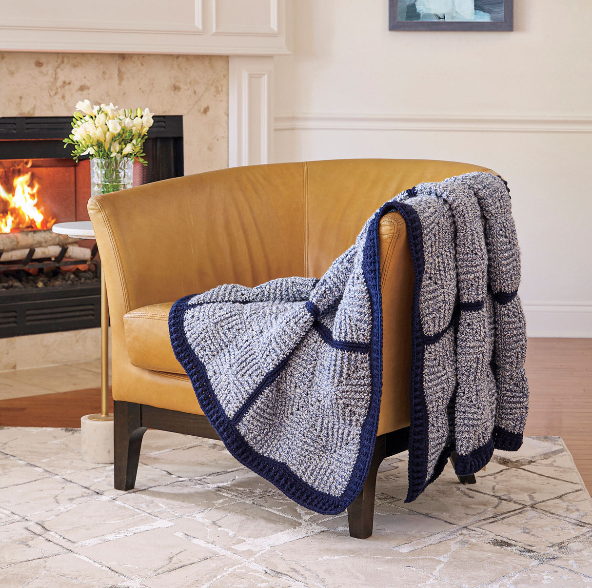 Nana's Posted Block Throw