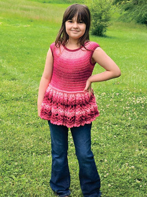 One Golden Glance Ruffled Top