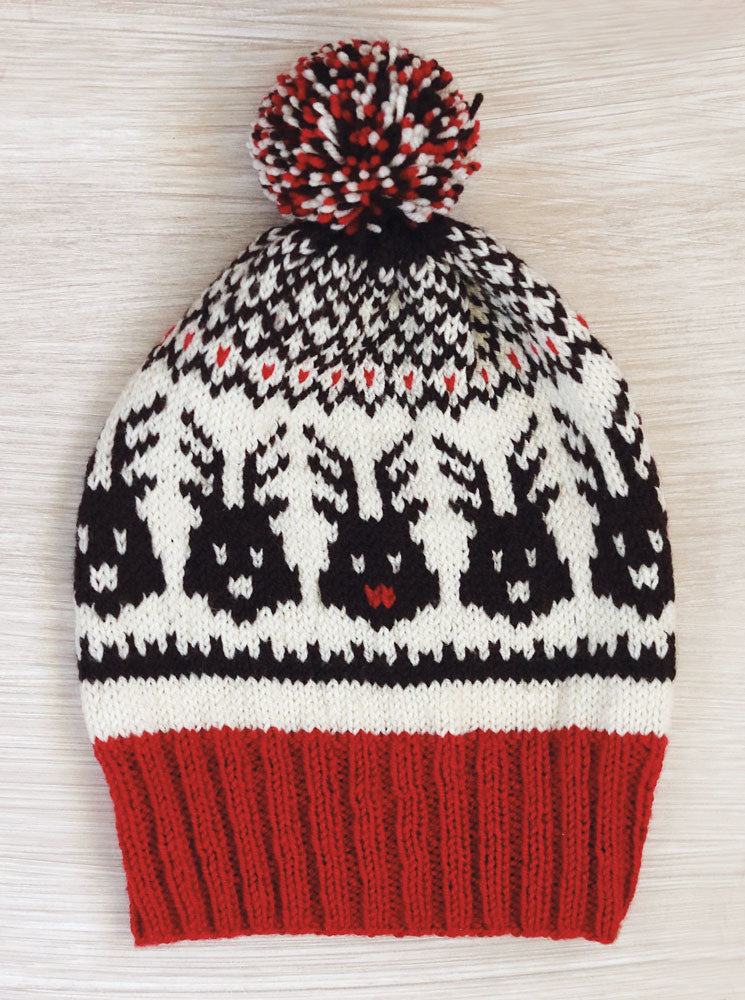 Head to the Sleigh Knit Hat