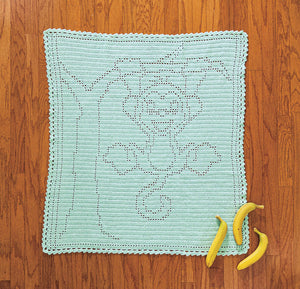Going Bananas Crochet Baby Blanket