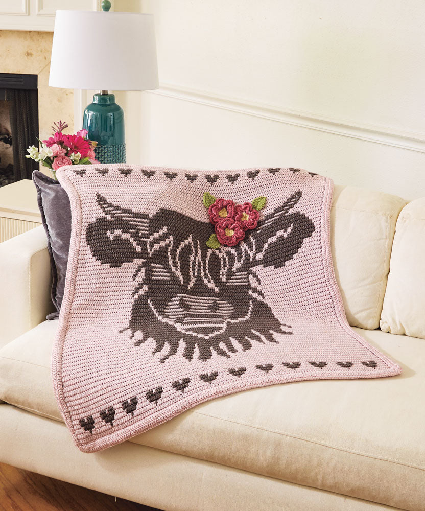 Little Highland Wonder Crochet Baby Blanket