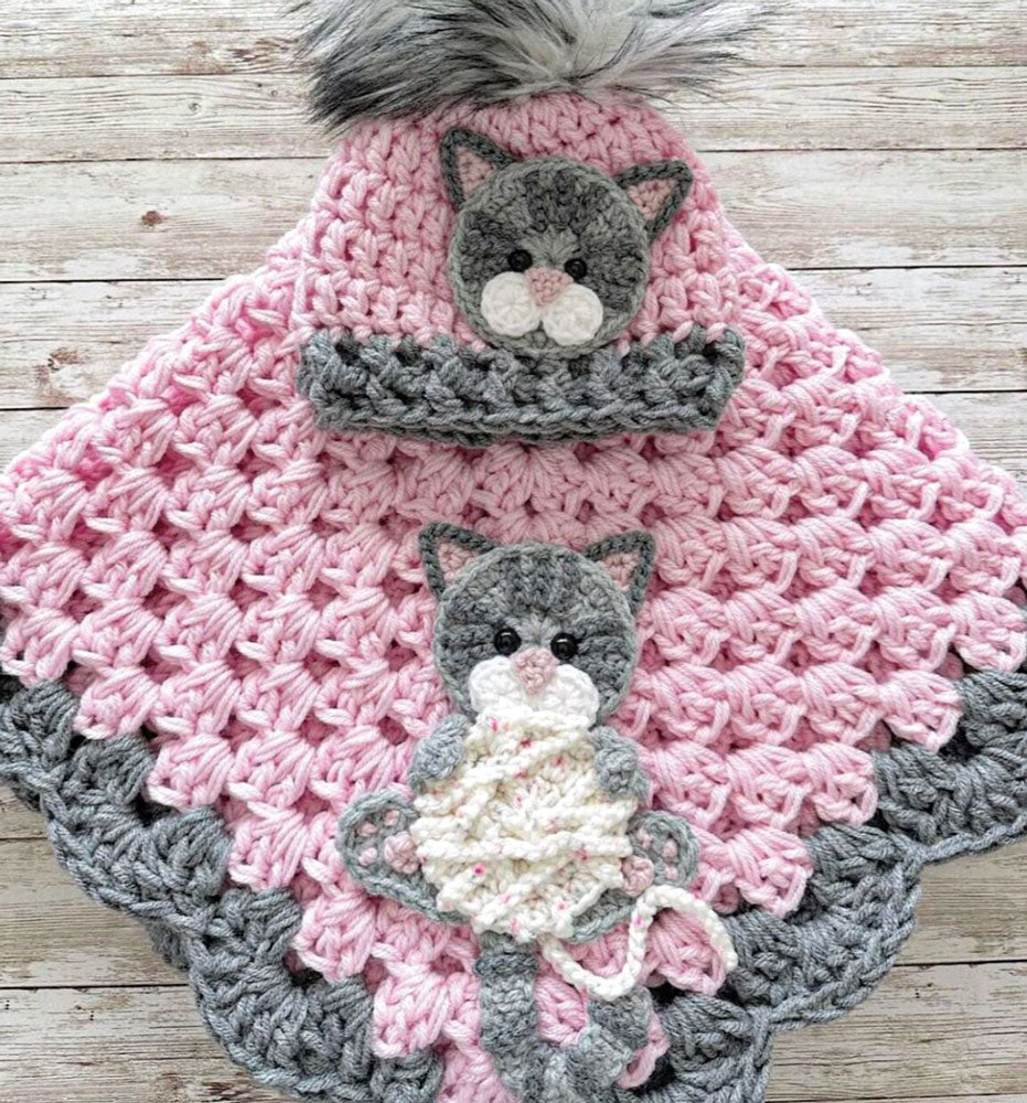 Kitty Blanket Crochet Bundle