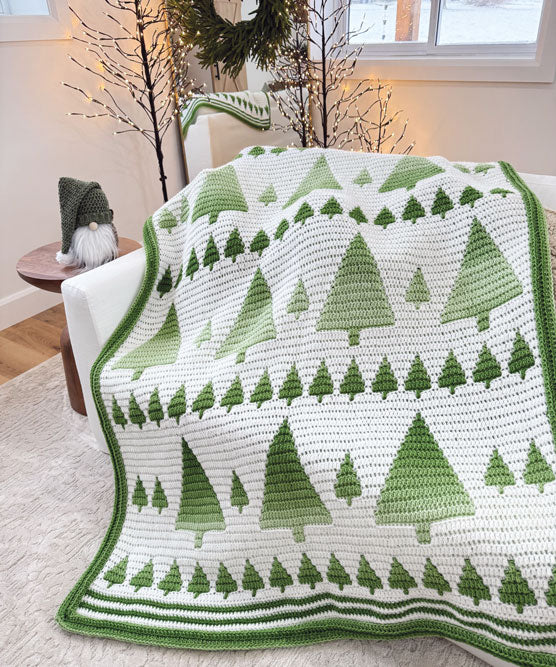 Winter Forest Blanket