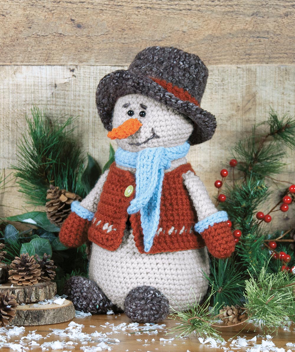 Kit de bonhomme de neige rustique