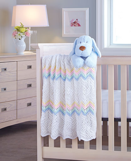 Rippled Blocks Blanket