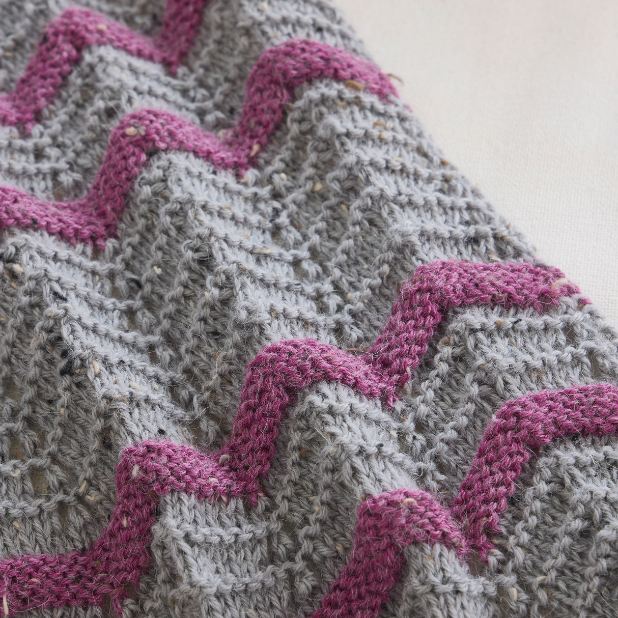 Flip Side Knit Afghan