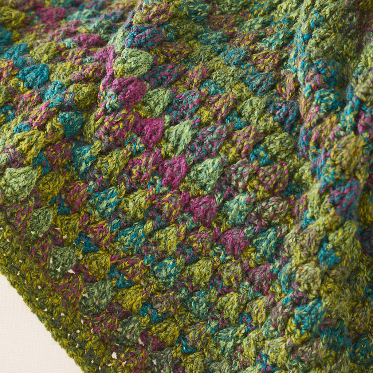 Marvelously Twisted Granny Crochet Blanket