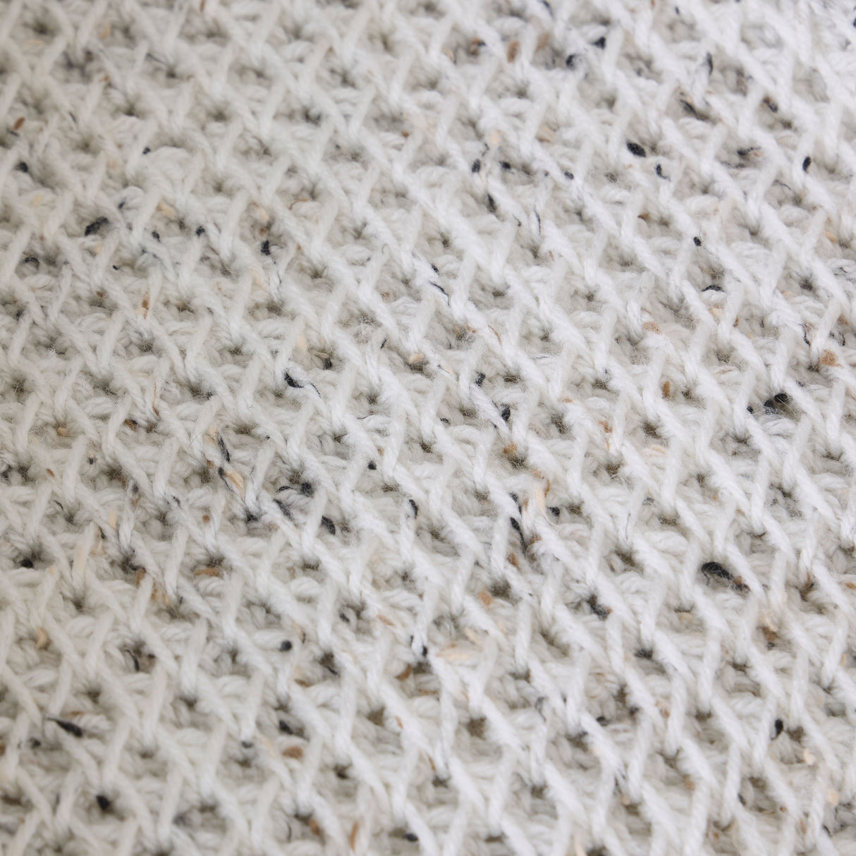 Reversible Honeycomb Crochet Afghan