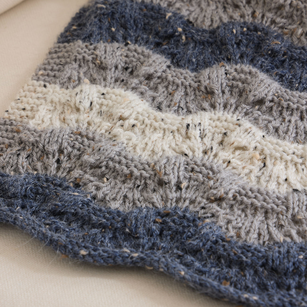 Beachwood Waves Knit Throw