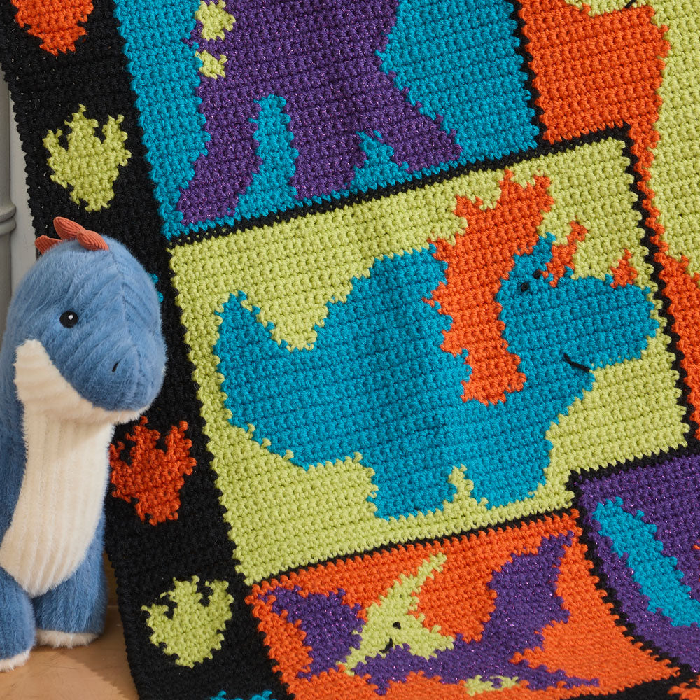 Dino Friends Toddler Blanket