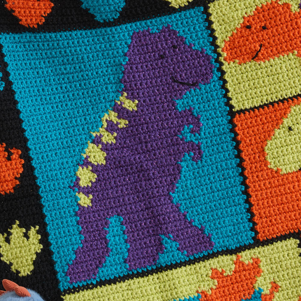 Dino Friends Toddler Blanket