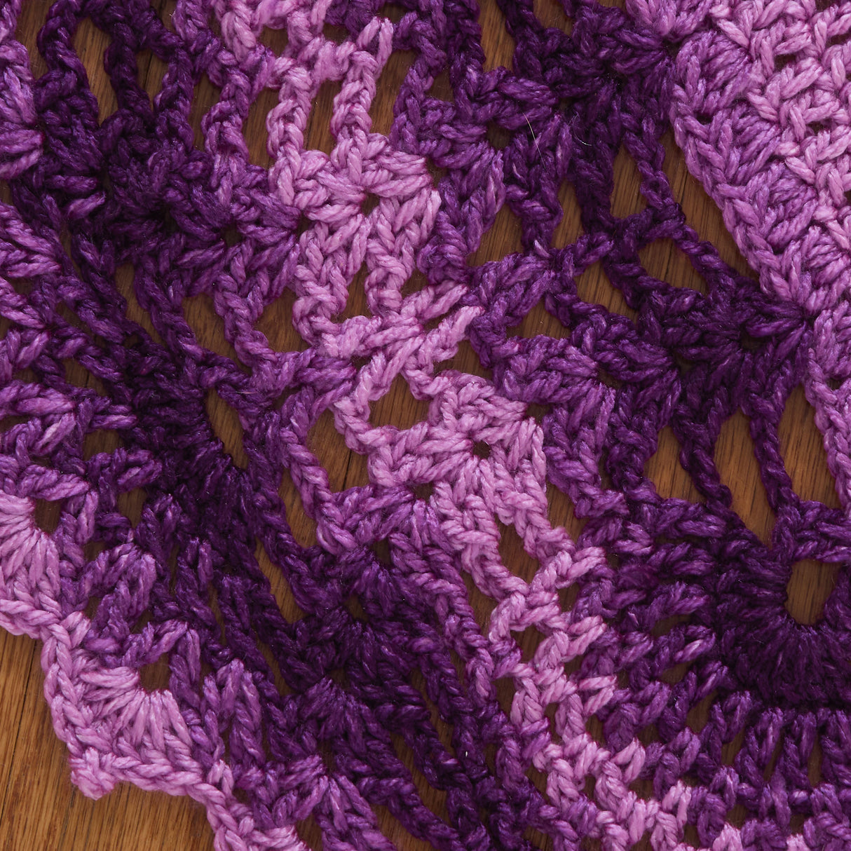 Pineapple Border Baby Crochet Blanket