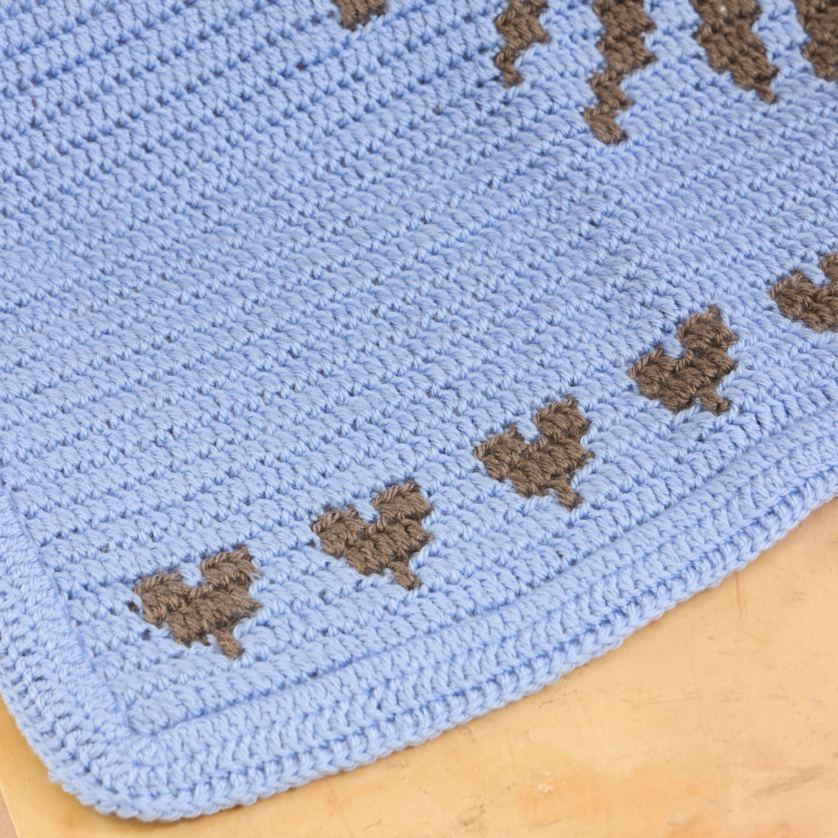 Little Highland Wonder Crochet Baby Blanket