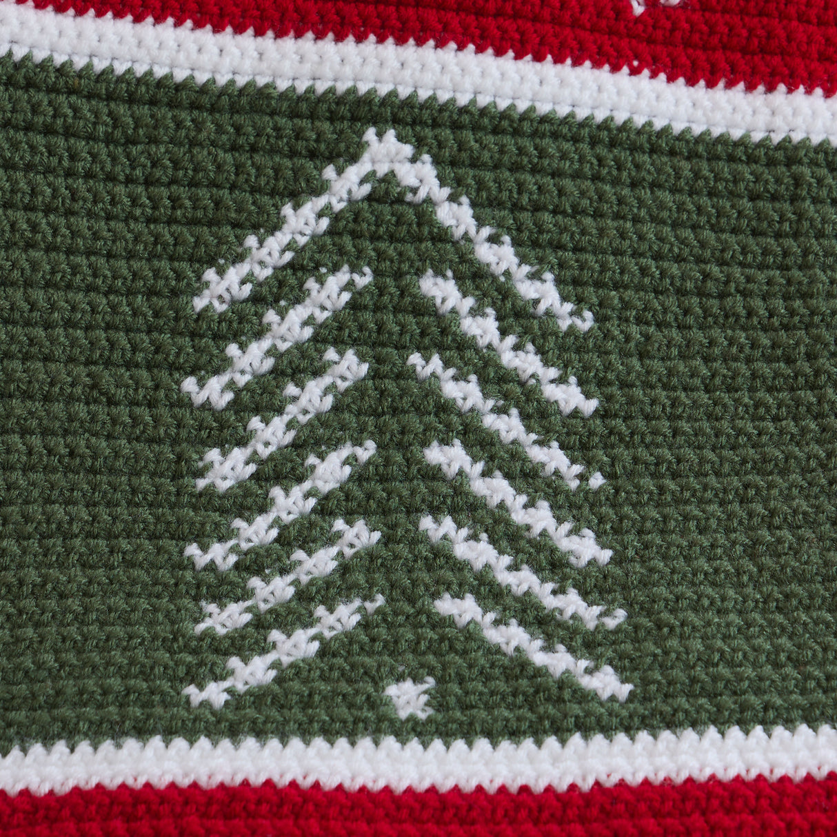 Meowy Christmas Crochet Blanket