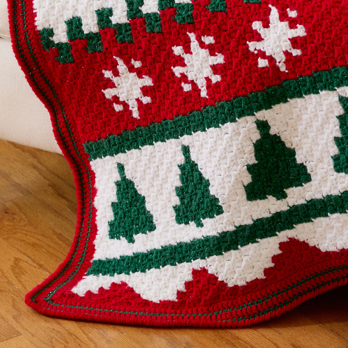 Yuletide Wishes Afghan