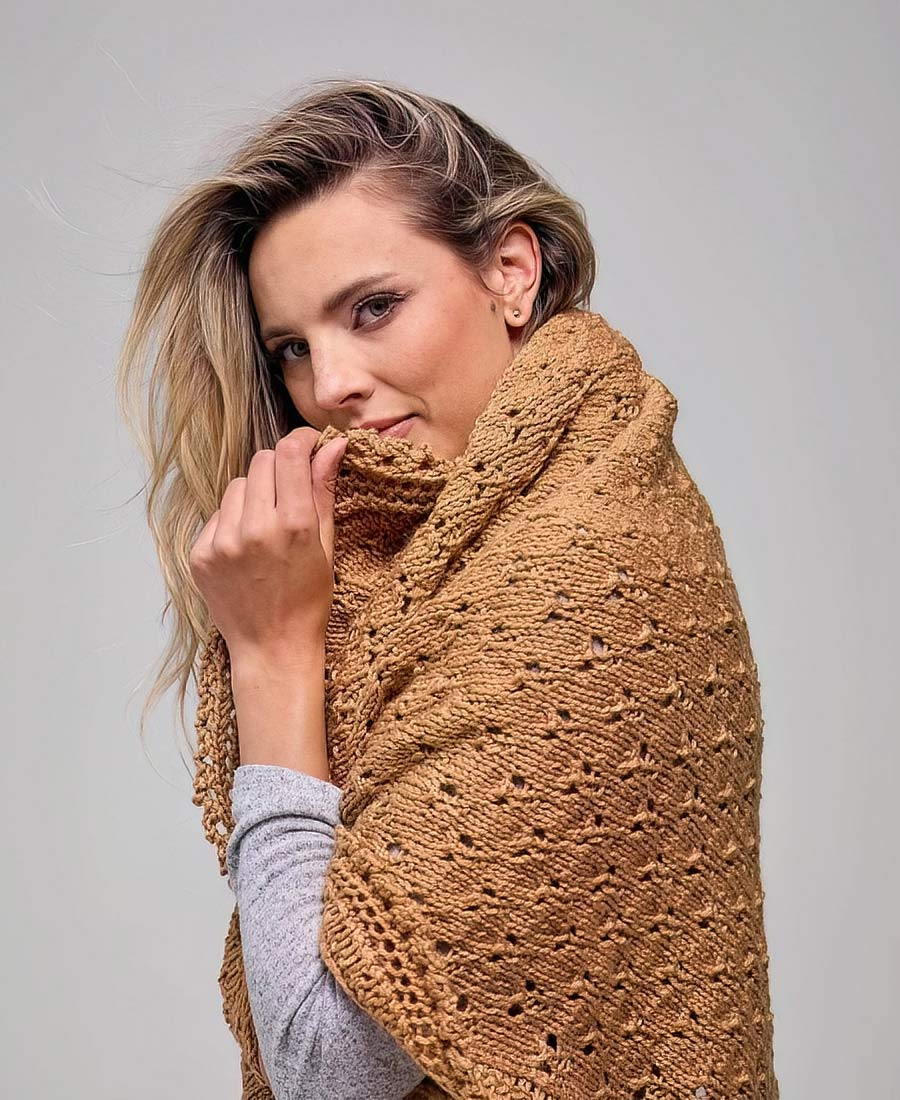 Free Muted Bloom Blanket Pattern