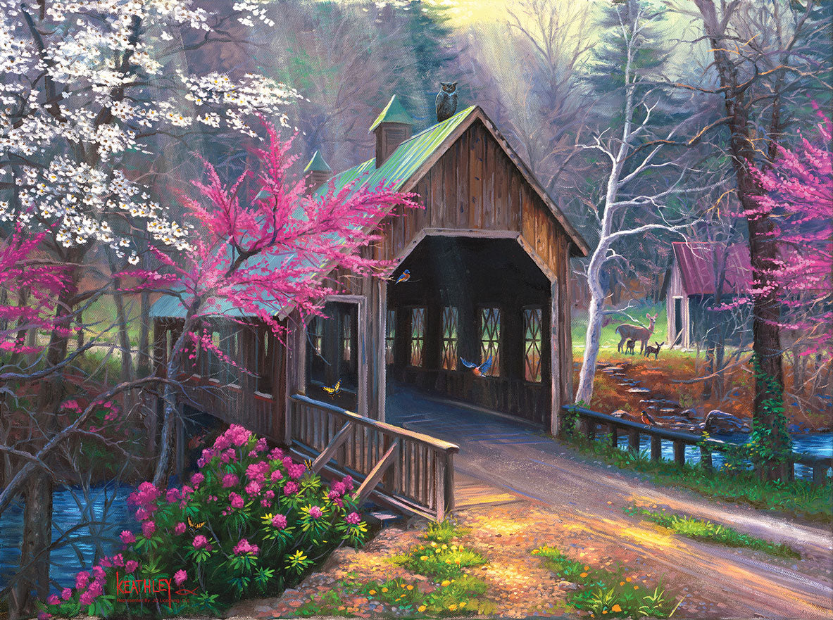 Spring Crossing Jigsaw Puzzle