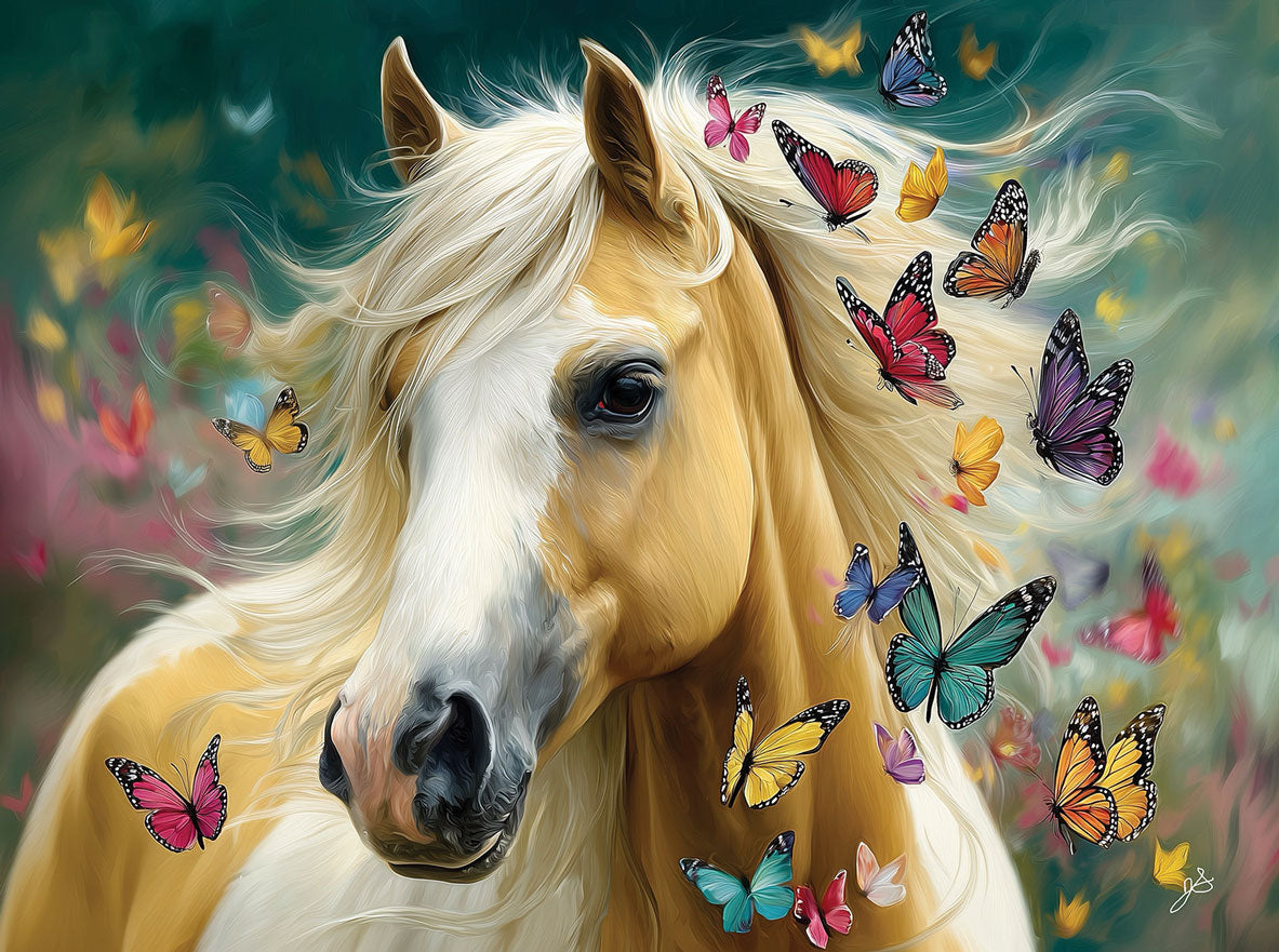 Rompecabezas de la belleza de la mariposa