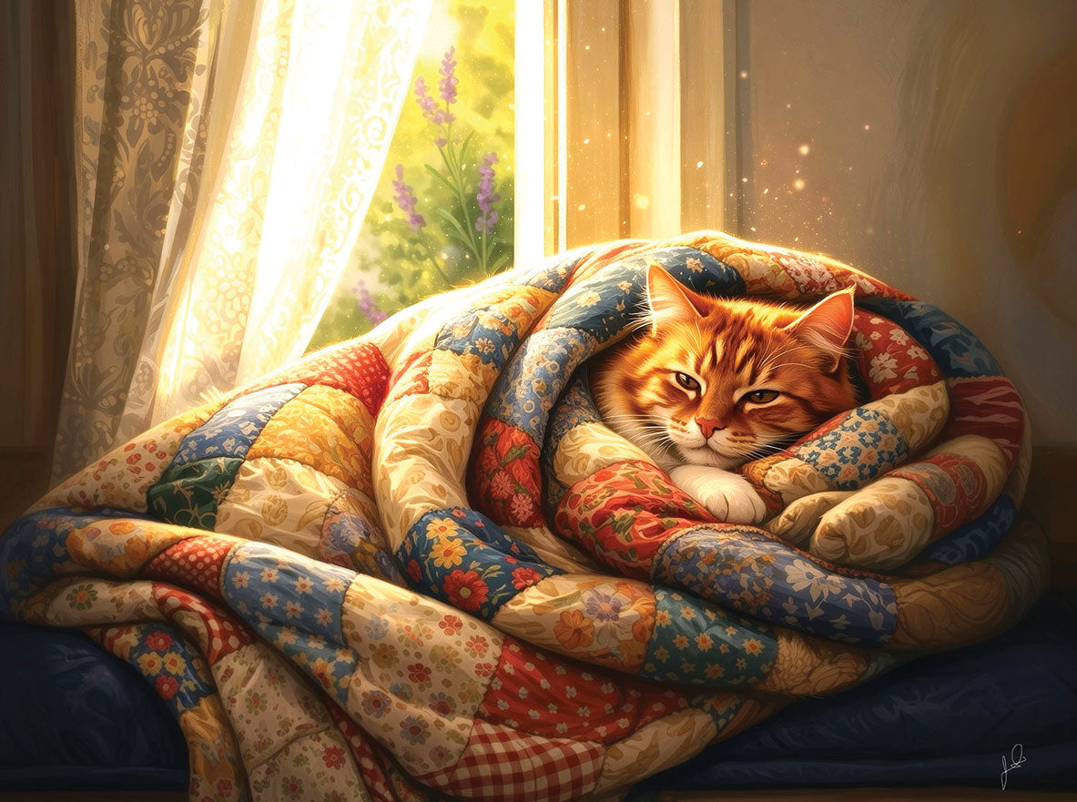 Afternoon Snuggles Jigsaw Puzzle