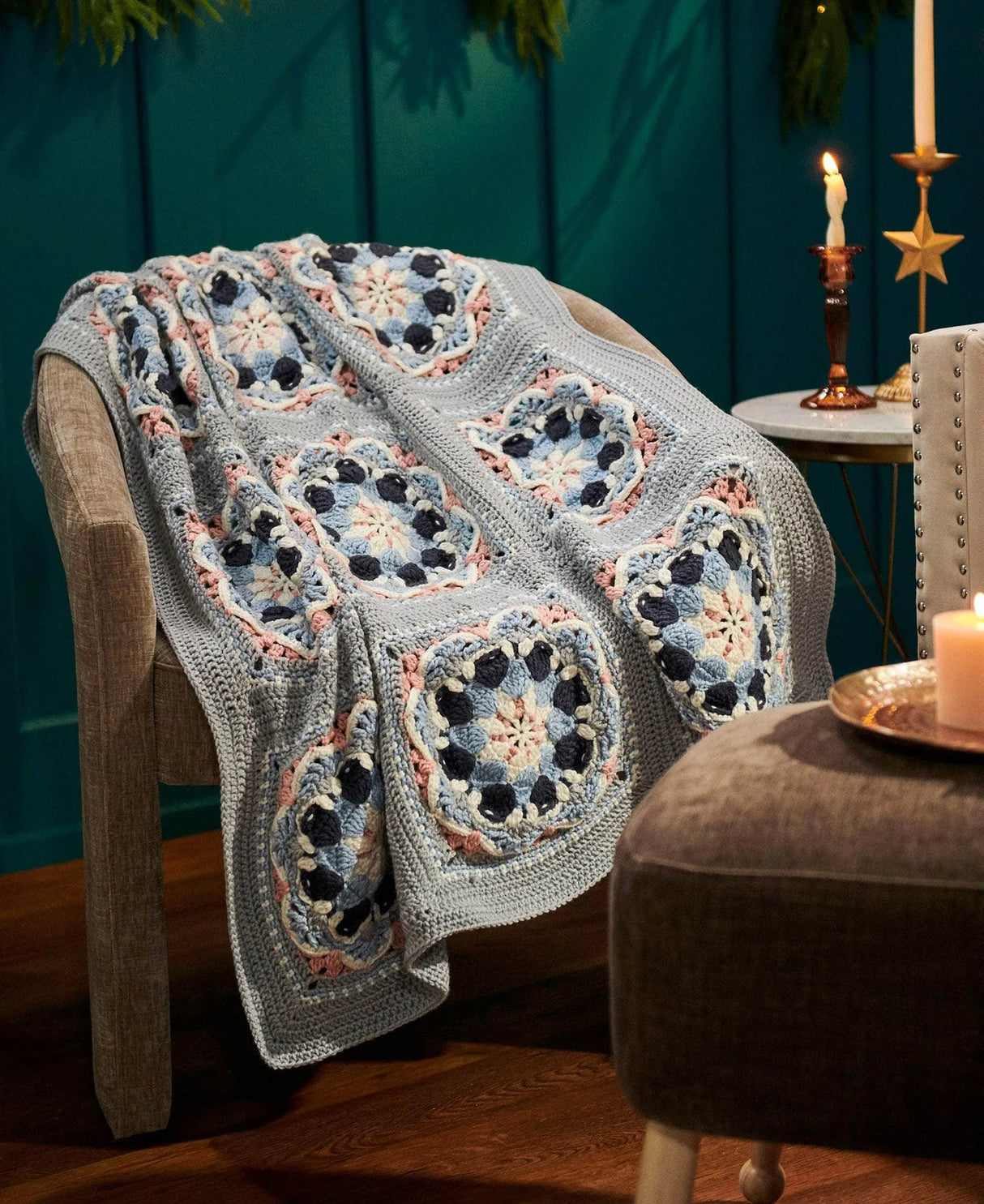 Free Porcelain Stitch Blanket Pattern