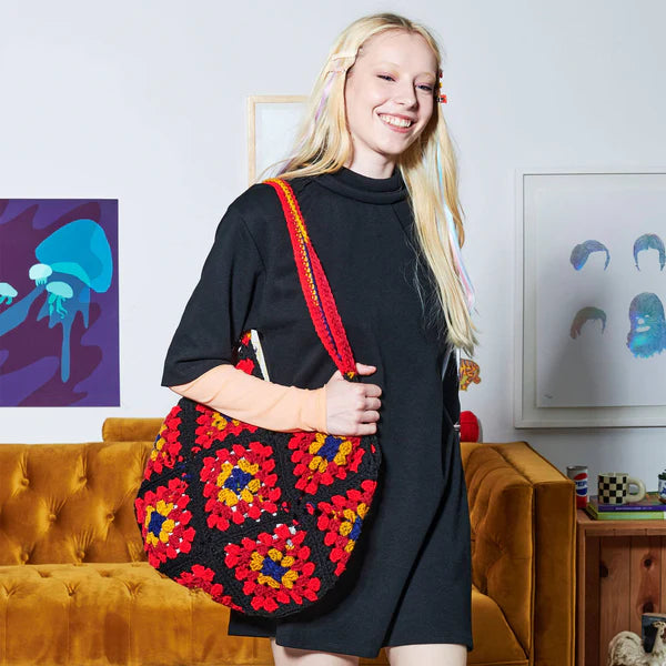 Free In The Bag Granny Crochet Tote Pattern