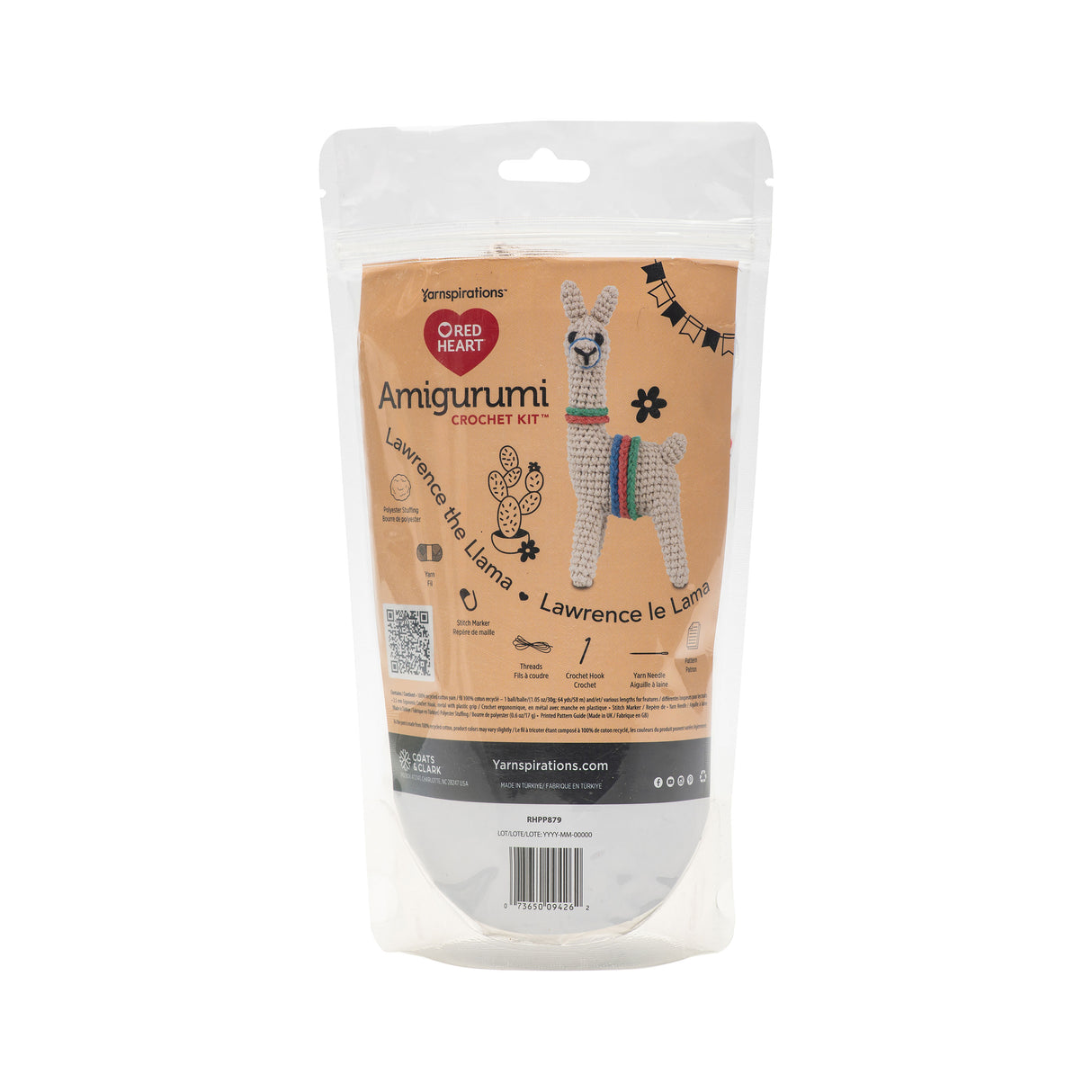 Lawrence the Llama Amigurumi Kit