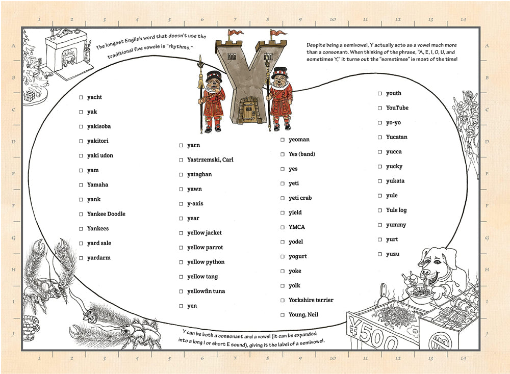 Amazing A-Z AlphaQuest Seek & Find Challenge Puzzle Book