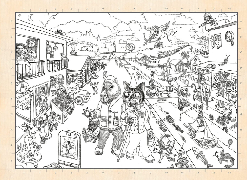 Amazing A-Z AlphaQuest Seek & Find Challenge Puzzle Book