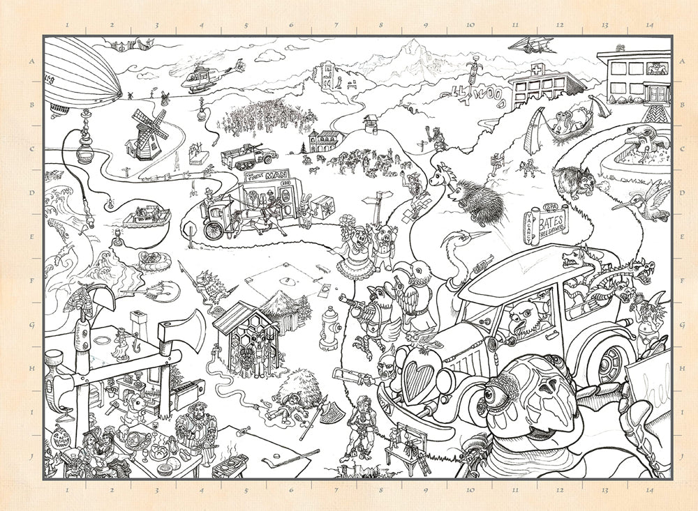 Amazing A-Z AlphaQuest Seek & Find Challenge Puzzle Book