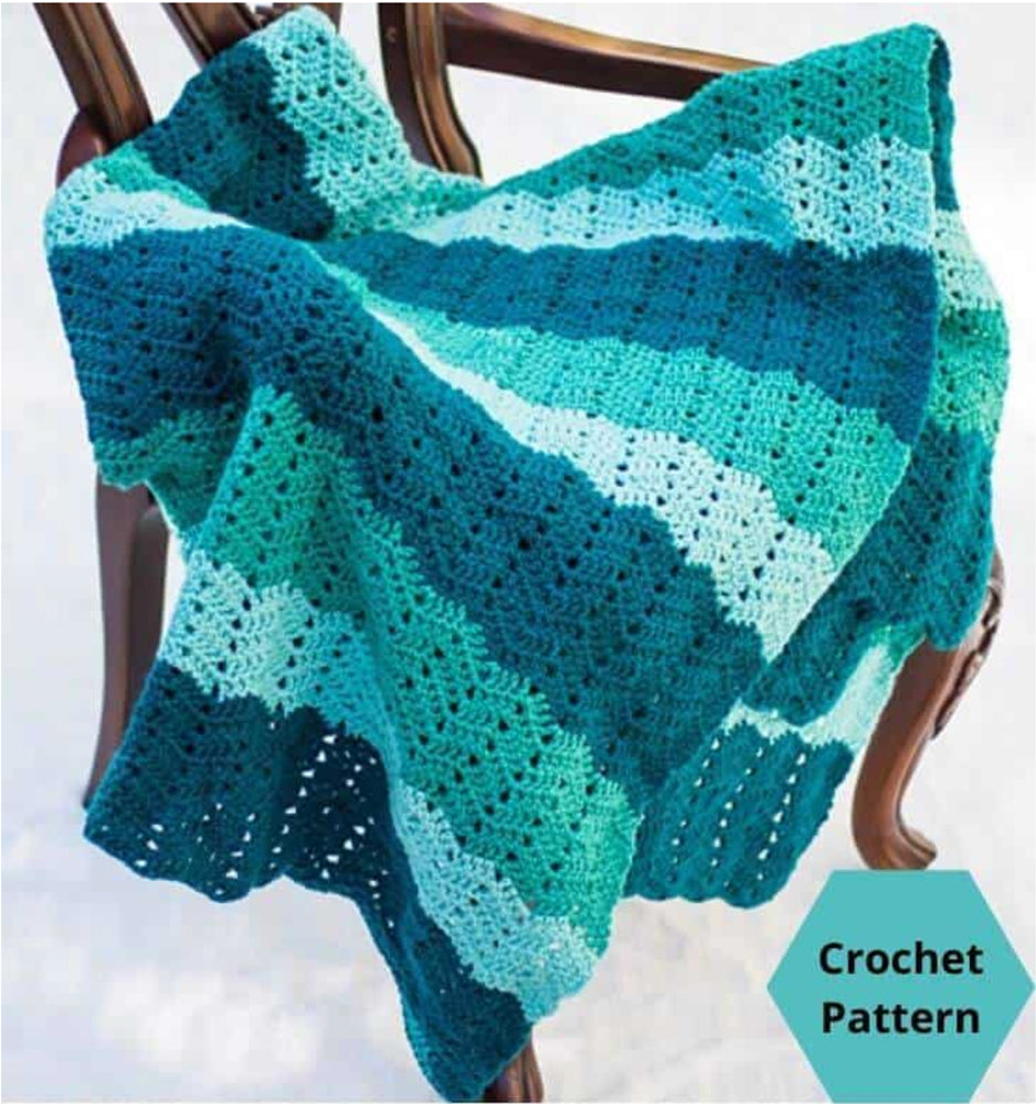 Easy Chevron Blanket