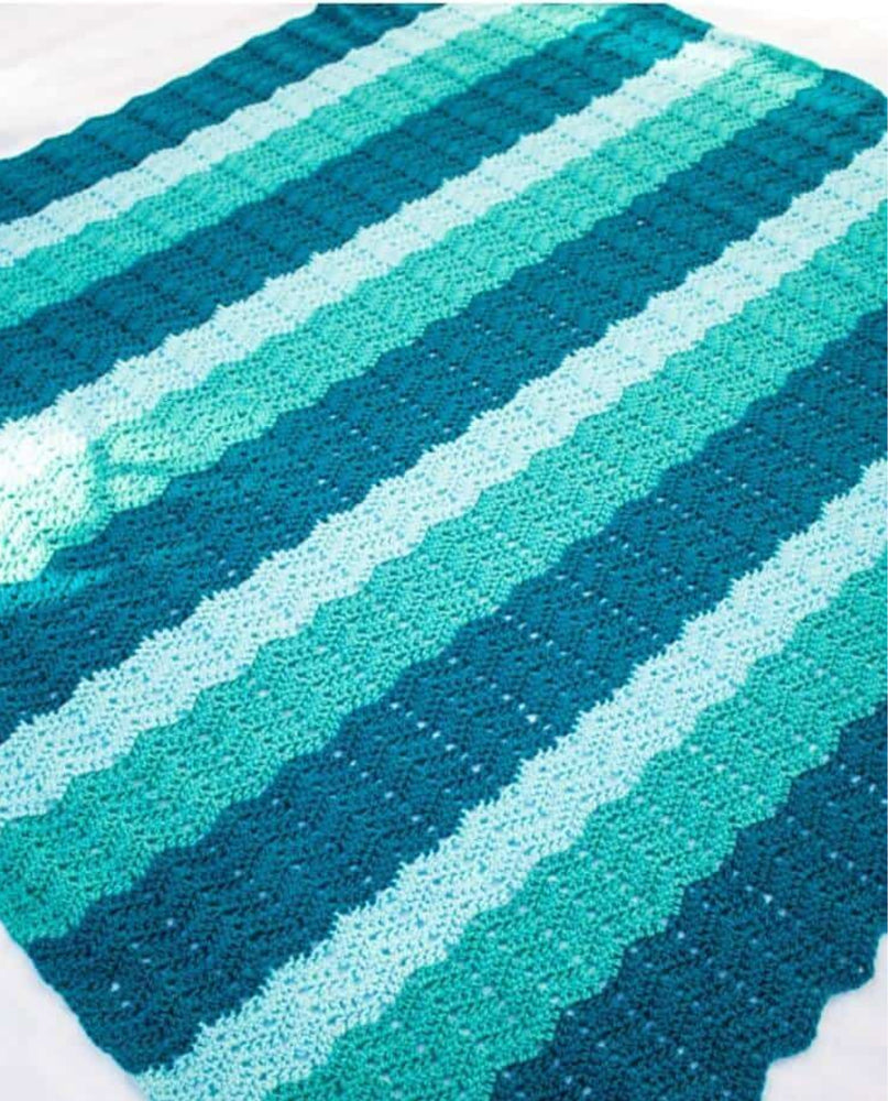 Easy Chevron Blanket
