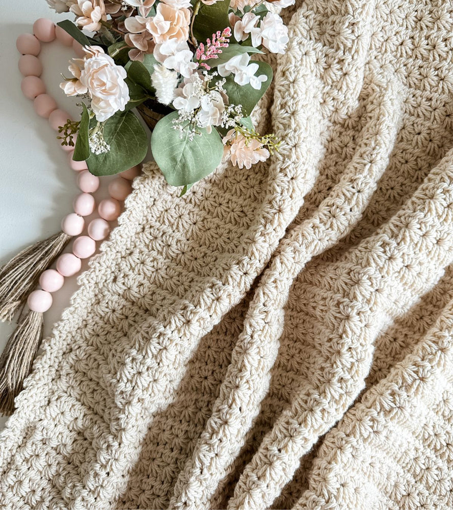 Chunky Star Stitch Blanket