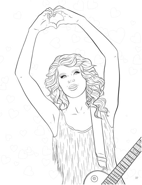 Super FAN-tastic Taylor Swift Coloring and Activity Book
