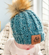 Winter Wonder Cable Crochet Hat