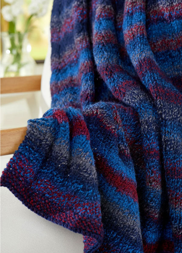 Herringbone Knit Blanket