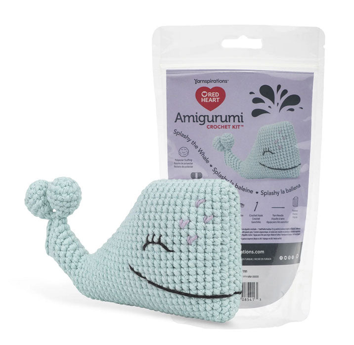 Splashy the Whale Amigurumi Kit