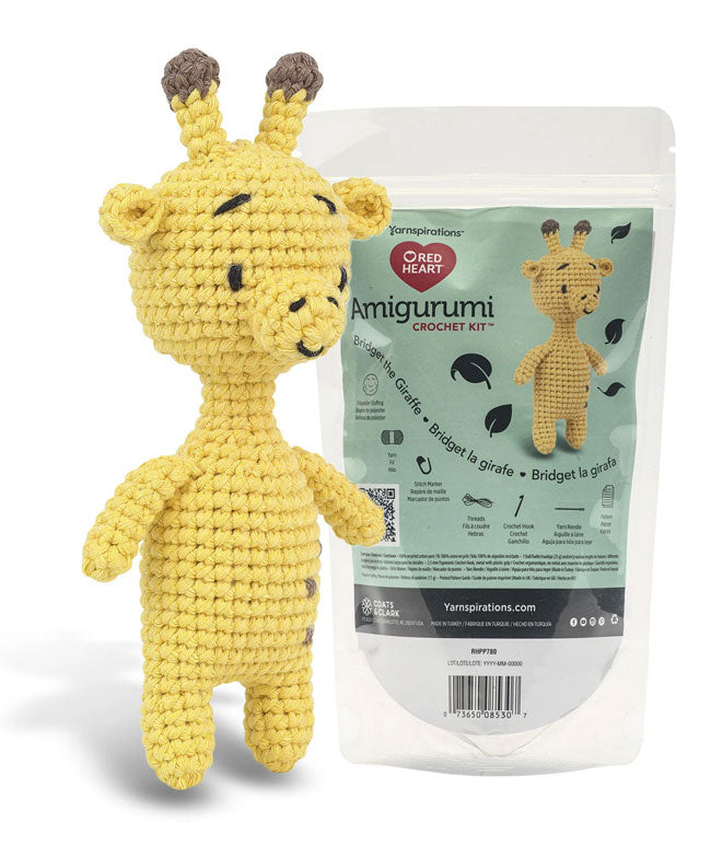 Bridget the Giraffe Amigurumi Kit