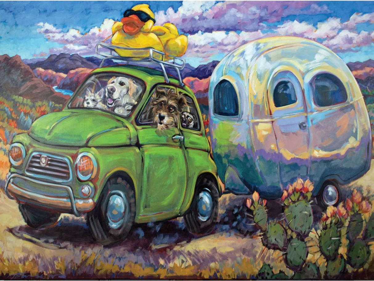Camping Collection- Ducking Out Jigsaw Puzzle
