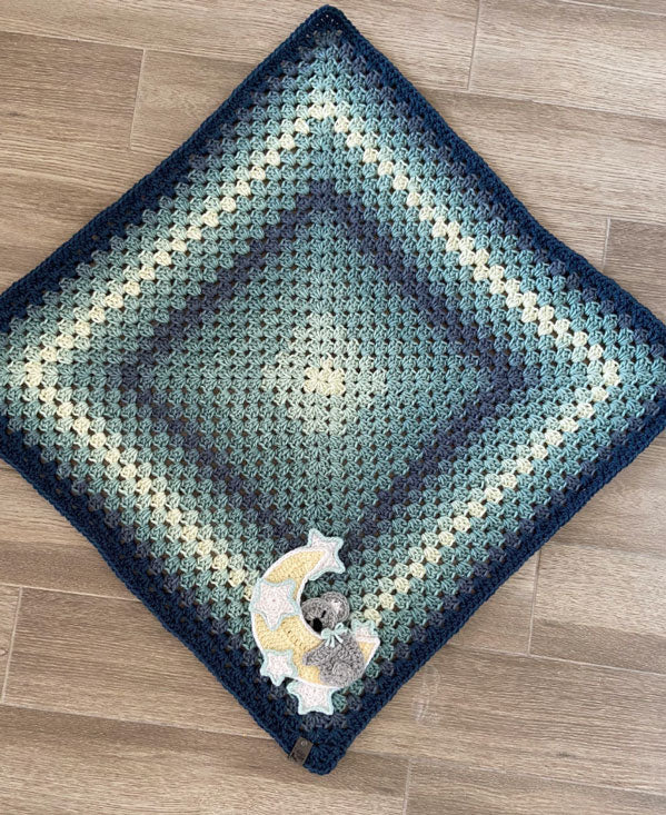 Sweet Koala Dreams Crochet Baby Blanket