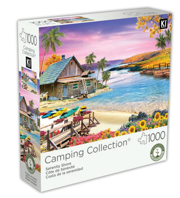 Camping Collection Serenity Shore Jigsaw Puzzle