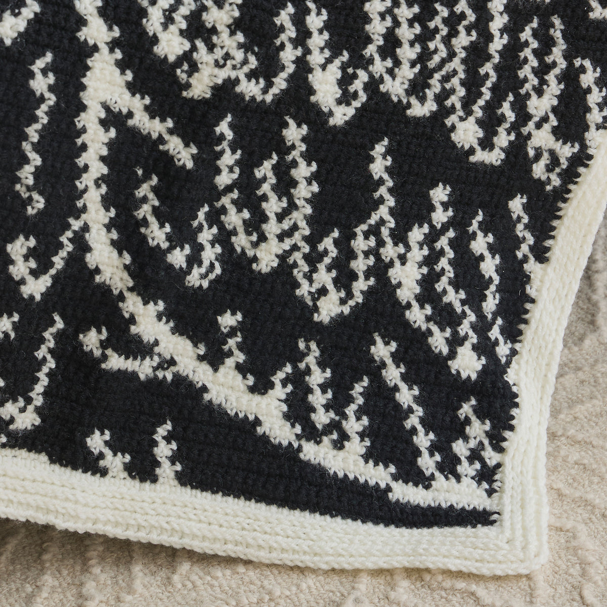 Sovereign Skies and Stripes Crochet Blanket