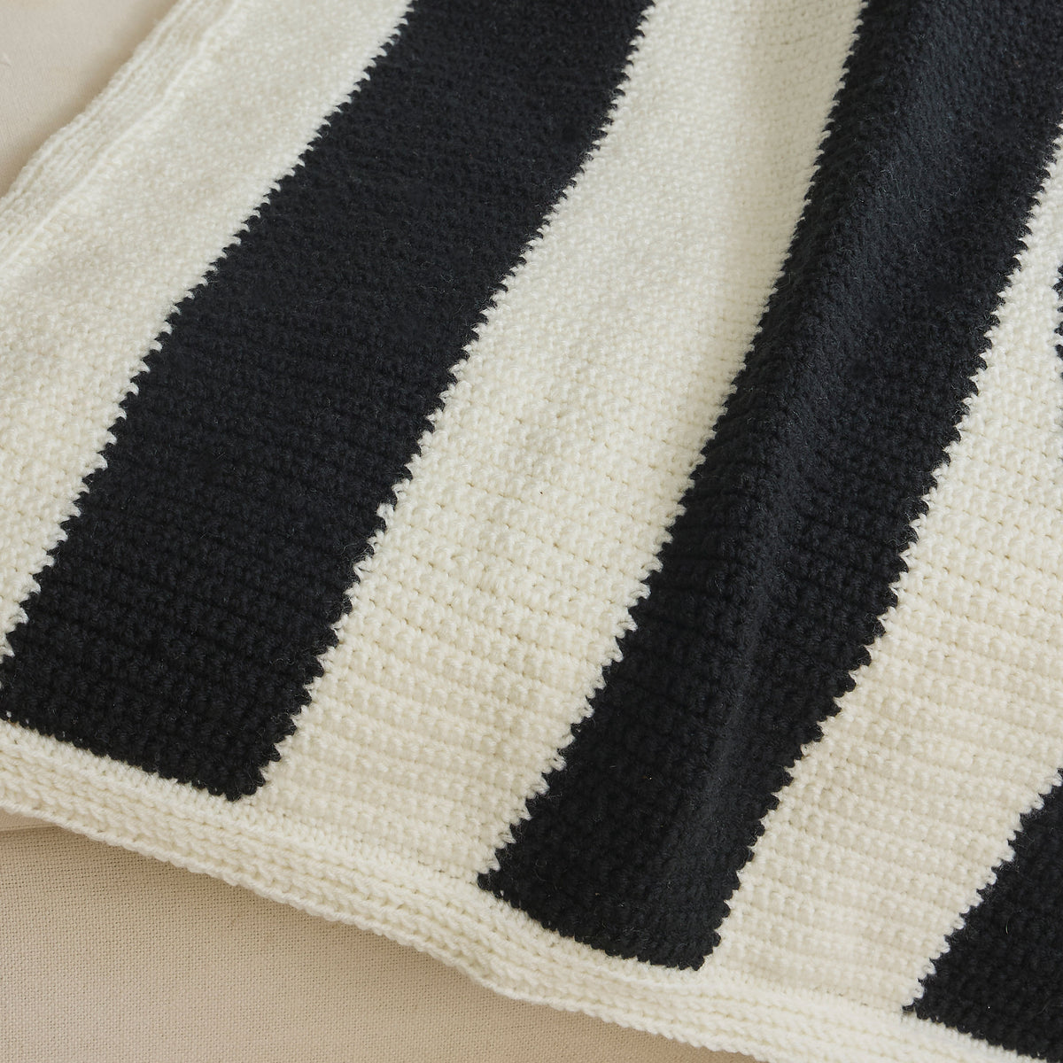 Sovereign Skies and Stripes Crochet Blanket