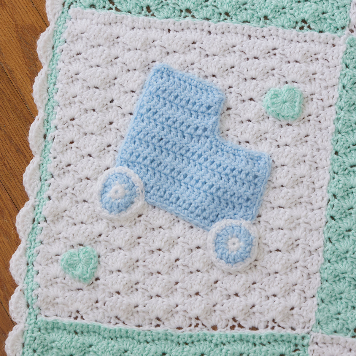Snuggles with Love Crochet Throw