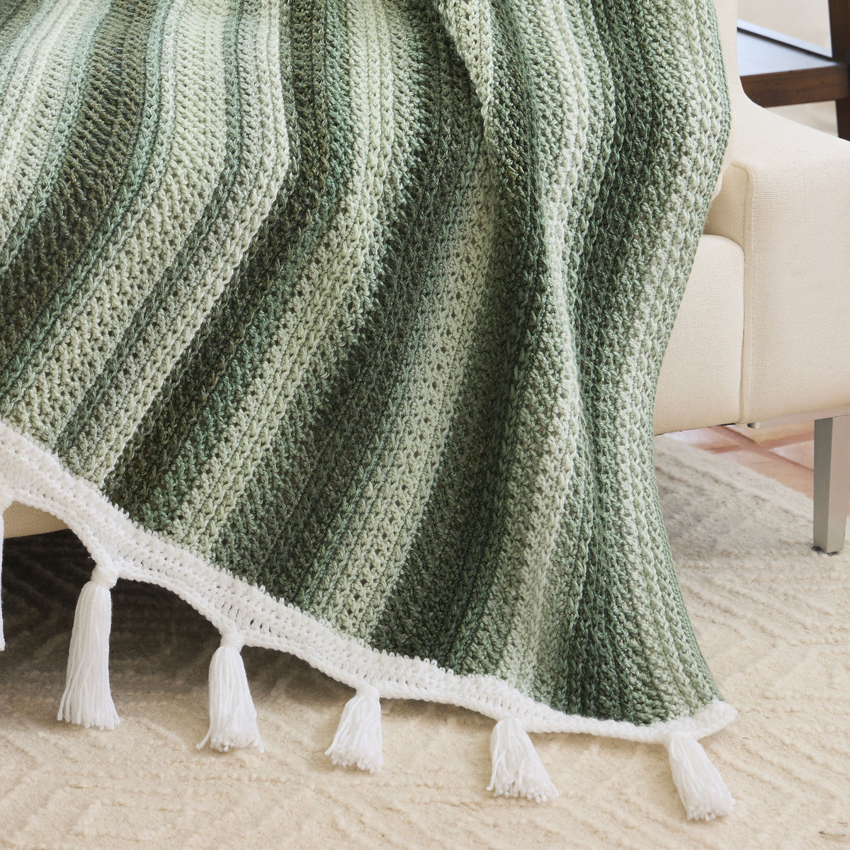 Winter Wishes Crochet Throw