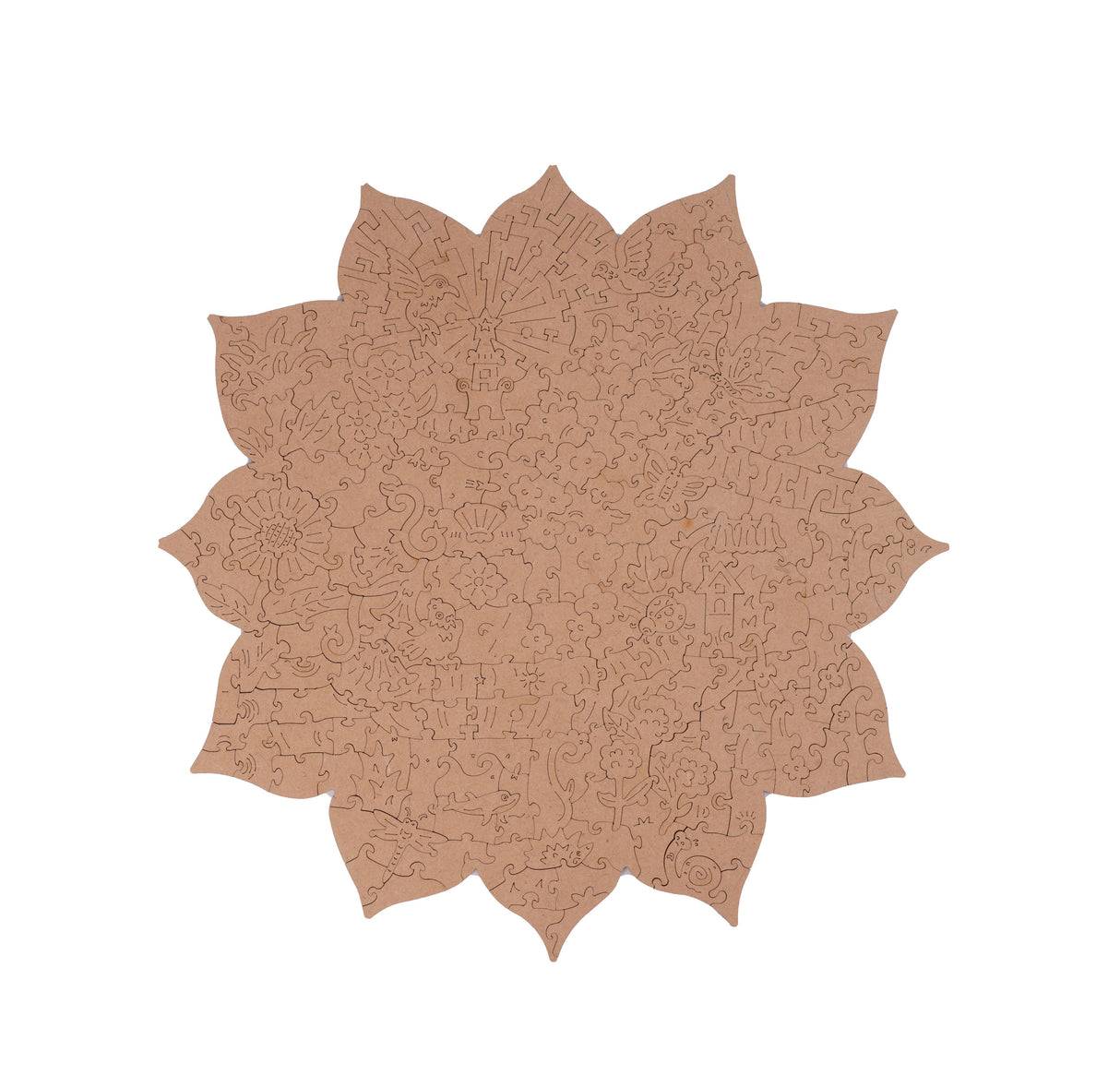 Mystic Mandala Flower Jigsaw Puzzle