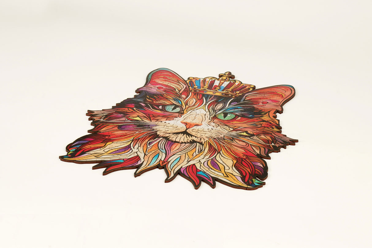 Cat King Jigsaw Puzzle