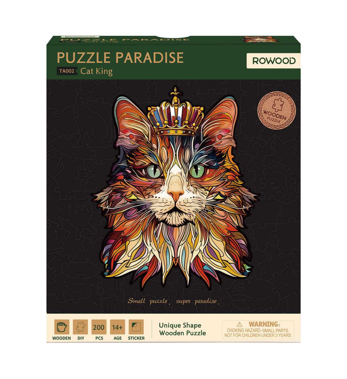 Cat King Jigsaw Puzzle