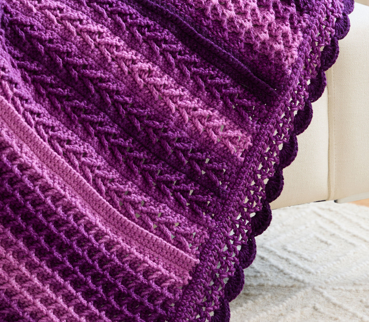 Chromatic Textures Blanket