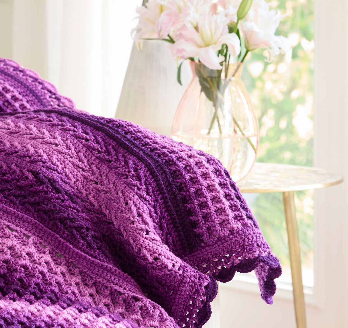 Chromatic Textures Blanket