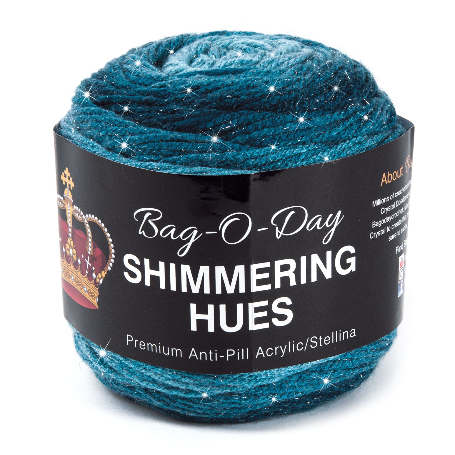 YARNメリノシーツ Bag-O-Day Shimmering Hues Yarn – Mary Maxim